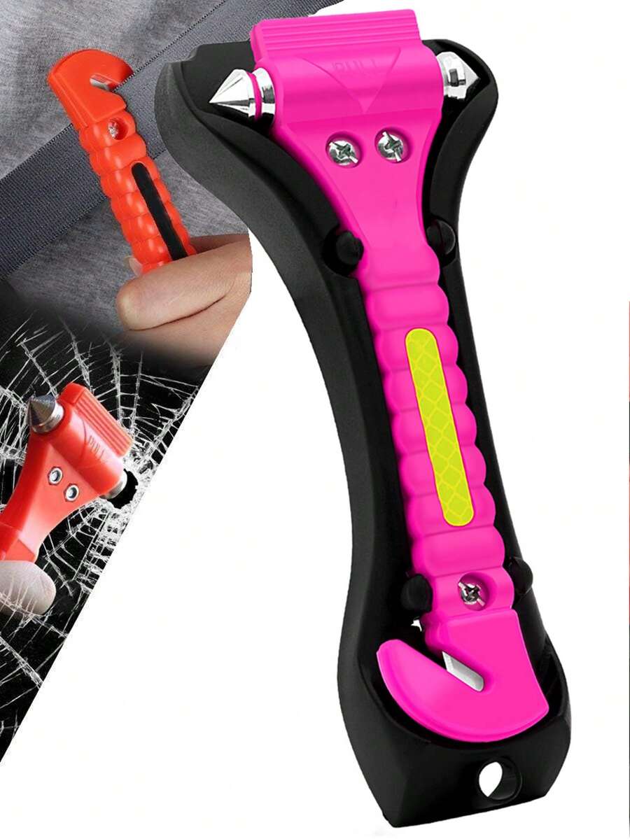 Dual-Headed Car Emergency Escape Hammer, Metal Auto Hammer For Rapid Rescue & Window Breaking, Car Tool