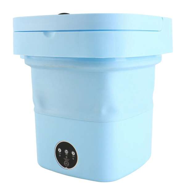 Machine à laver, 36 W, capacité 8 L, machine à laver portable et pliable pour dortoir