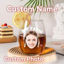 1 件玻璃蛋杯酒杯、水杯、咖啡杯、姓名定制、首字母定制、个性化玻璃杯、情人节、周年纪念礼物、生日礼物、送给家人和朋友的礼物、礼品杯、精致浪漫 - 自由選擇 - 查看 12