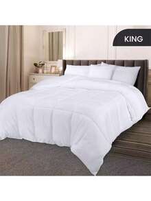 [Available In All Seasons]Utopia Bedding Lightweight Comforter,Breathable Queen Down Comforter, Cozy Duvet Queen Size Insert, White Queen Comforter Winter Best Hig - 白色 - 查看 5