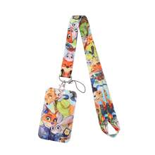 Disney 1pc Disney Keychain, Phone Lanyard With Monsters University, Peter Pan Design, Suitable For Backpacks, Bags, And Clothes, Perfect Gift For Friends Car Accessories Bag Charm School