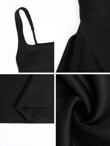 Unadoll 女士休闲居家海滩度假返校音乐圣诞节母亲节复活节毕业季约会颈挂性感无背带套装，