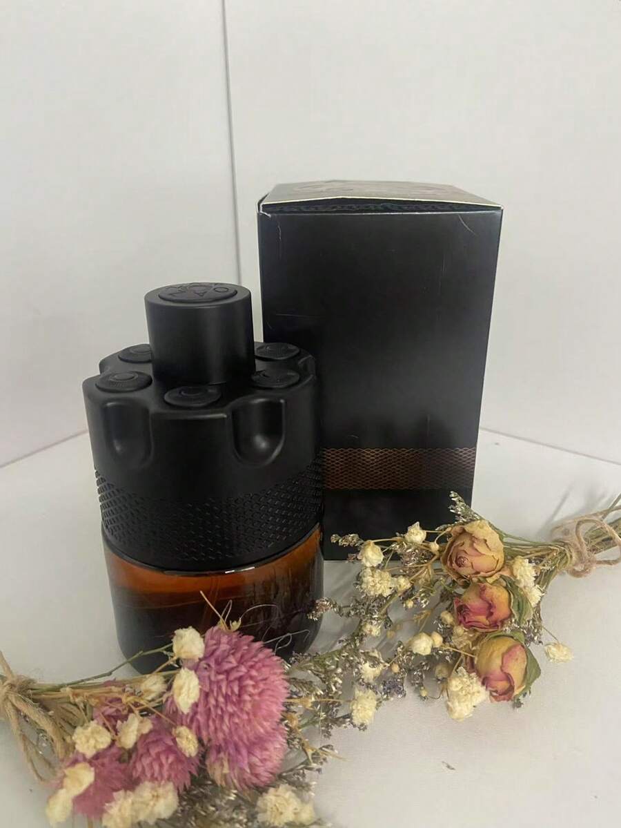 The Most Wanted Eau De Parfum Intense - Colonia Para Hombre Amaderada Y Seductora - Fragancia Fougère, ámbar Y Picante Para Una Cita Nocturna - Uso Duradero - Perfumes De Lujo Para Hombres - Black - View 1
