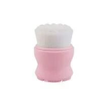 قطعة واحدة من فرشاة تنظيف الوجه من السيليكون متعددة الاستخدامات، ضروري للعناية بالبشرة، لتنظيف الوجه وتقشيره بلطف وفرك بلطف مع غسول وفرشاة تنظيف الوجه