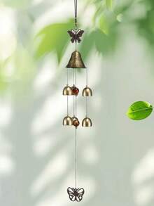 Carillón de viento arcoíris para exteriores, carillón de viento de tubos metálicos para uso en exteriores, adecuado para jardín, terraza, balcón y decoración del hogar. Carillón de viento con 12 tubos de aluminio y ganchos, carillón de viento metálico, carillón de viento musical - Multicolor - Ver 14