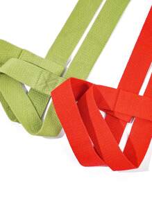1pc 150*3.8cm Yoga Mat Strap, Available In Pink, Burgundy, Black, Orange, Army Green, Dark Purple, Adjustable Strap, Sports Mat Storage, Colorful Binding Strap, Storage Strap, Rope Yoga Stretching Strap, Portable Yoga Shoulder Strap, Fitness Workout, Shaping, Holiday Gift