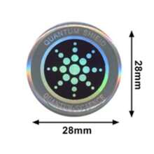 Mobile Phone Radiation Protection Stickers 2~4PCS Naked Advanced Technology Mobile Phone Quantum Shield Negative Ion Energy Mobile Phone Stickers