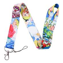 Disney 1pc Disney Keychain, Phone Lanyard With Monsters University, Peter Pan Design, Suitable For Backpacks, Bags, And Clothes, Perfect Gift For Friends Car Accessories Bag Charm School