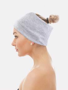 Leopard Print Pattern Twist Detail Hair Band Boho - Multicolor - View 3