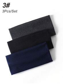 3/5 chiếc băng đô sọc và trơn màu trơn cho nữ, băng đô thời trang hàng ngày đa năng, băng đô turban, băng đô thấm mồ hôi, băng đô phụ kiện tóc mùa thu đông cho phụ nữ khi đi nghỉ, khăn quàng cổ thanh lịch cho phụ nữ, khăn trùm đầu mềm mại - Nhiều màu - Xem 31