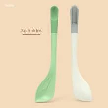 1Pc Unisex Pet Can Spoon, Cat Food Can Specific Spoon, Universal Spoon For Pet Canned Food Pet Can Spoon, Long Handled Spoon For Dog And Cat Food Mixing, Can Opener Spoon Multi-Angle Scraper Scoop Suitable For Canned Cat Food & Dry Kibble, Mixing, And Covering Canned Food, Including Can Opener, Pet Feeding Supplies Cat Necessities Puppy Keep Dog Things Dog Accessories Dog Stuff