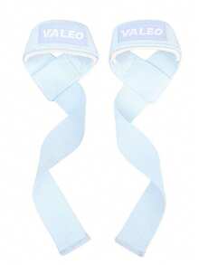 1 Pair Workout Power Lifting Straps, Grip Strength Assistance Strap, Pull Up, Dumbbell, Deadlift Silicone Anti-Slip Wear-Resistant Gym Accessories