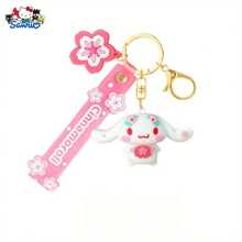 Sanrio Cartoon Cherry Keychain Key Ring Bag Charm