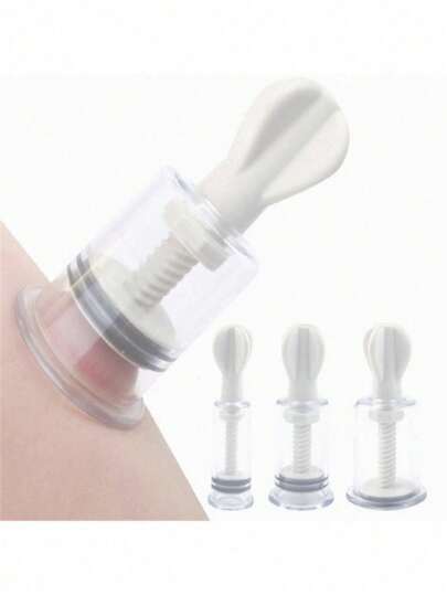 1盒 - 16/8/6/2个旋转拔罐器套装，操作简便，按摩拔罐，缓解疲劳，健身按摩拔罐，也适合作为各种节日礼物 - 用于按摩和放松，改善腰部线条，身体按摩拔罐，适合健康人群，促进血液循环，放松身心，缓解压力，理想的身体按摩器