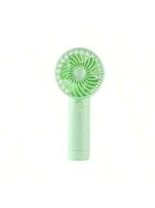 [Portable 3-Speed Handheld Fan] USB Rechargeable Mini Fan With 500mAh Battery - Safe Gentle Breeze Suitable For Makeup/Beach/Office, Compact Cooling Essential For Women Travel And Outdoor In Summer