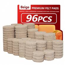 96/144/240 Stück Set rutschfeste Tisch- und Stuhlgleiter, verschleißfeste Pads für Zuhause, geräuschreduzierend, schützende Pads (Das Produkt hat eine rutschfeste Funktion nach dem Anbringen, vermeiden Sie zu starkes Ziehen des Hockers, um den Boden nicht zu beschädigen) - Verschiedenfarbig - Übersicht 11