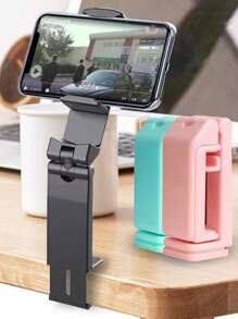 1/2pcs Airplane Desktop Cell Phone Holder, Travel Stands 360 Degree Rotating, Foldable & Portable Phone Stand With All Phones, Clip-On Phone Holder, Car Phone Holder, Universal Mount For Travel, Live Streaming, Airplanes Travel Essentials Travel Accessories Vacation Summer Holiday Back To School