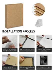 1 Stück, optionaler Rahmen, inspirierendes, motivierendes Wandkunstplakat - positive Zitate für Büro, Fitnessstudio, Dekor für Zuhause - Aufmunterungsgeschenke - positive Sprüche für Wanddekoration - Unternehmer Wandkunstbild