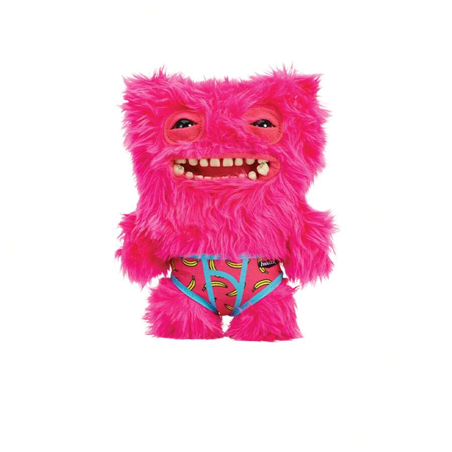 ZURU 9" Funny Ugly Monster - Budgie  Mr Buttons - Rose Pink - Mr Buttons - View 1