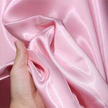 1 Piece Of Liquid Water Light Satin Fabric, Sparkling Crystal Silk Satin DIY Jewelry Decoration, Hard Fabric Sewing Fabric - Multicolor - View 11