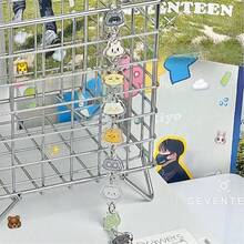 SVT Kpop Acrylic Bracelet Keychain, Cute Cartoon Bracelet Keychain, Fashionable Bag Accessories, DIY Parts, Cartoon Anime, Small Gifts For Friends And Family, Halloween, Christmas, Holiday/Birthday Gifts - Multicolor - View 4