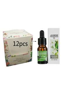 12pcs/4pcs Essential Oil Set, 12 Types Of 10ml Water-Soluble Aromatherapy Essential Oils, Suitable For Humidifier, Diffuser, Diffuser Stone, Car Fragrance, Bedroom, Living Room, Kitchen, Bathroom, Hotel