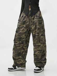 Women Fashion Casual Everyday Long Pants With Design - Multicolor - View 5