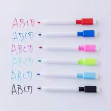 Marcadores coloridos laváveis e apagáveis à base de água, criativos e apagáveis para alunos, professores, quadros brancos, pranchetas, materiais escolares, volta às aulas