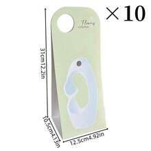 10枝花束包装盒单支花盒手提花盒折叠花盒DIY创意手捧花礼物卡片教师节母亲节生日派对开业季鲜花包装盒