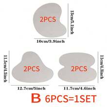 6件/3件亚克力镜面化妆品收纳托盘 返校季 - 銀色 - 查看 7