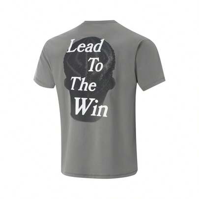 LI-NING 李宁吉米·巴特勒篮球系列男士短袖T恤，2025新款，夏季休闲针织运动服AHSV401