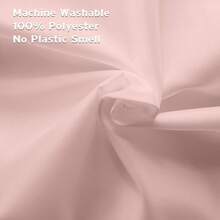 New Titanker Waterproof Shower Curtain Liner Fabric, Cloth Shower Curtain Liner With Magnets, Blush Pink Shower Curtain Liner Soft, Lightweight Shower Curtain Liner Machine Washable, 70 X 72 Inches - 腮紅粉紅色 70 英吋寬 x 72 英吋長(1 包) - 查看 6