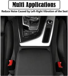2 Pcs Of PU Material Car Seat Gap Filler, Side Seam Plug Strip, Leak Proof File Strip, Car Seat Gap Anti Fall Car Interior Accessories - Một cỡ - Xem 5