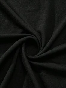 Lonblece 男士夏季无袖背心嘻哈大头元素印花破洞背心 - 黑色 - 查看 4