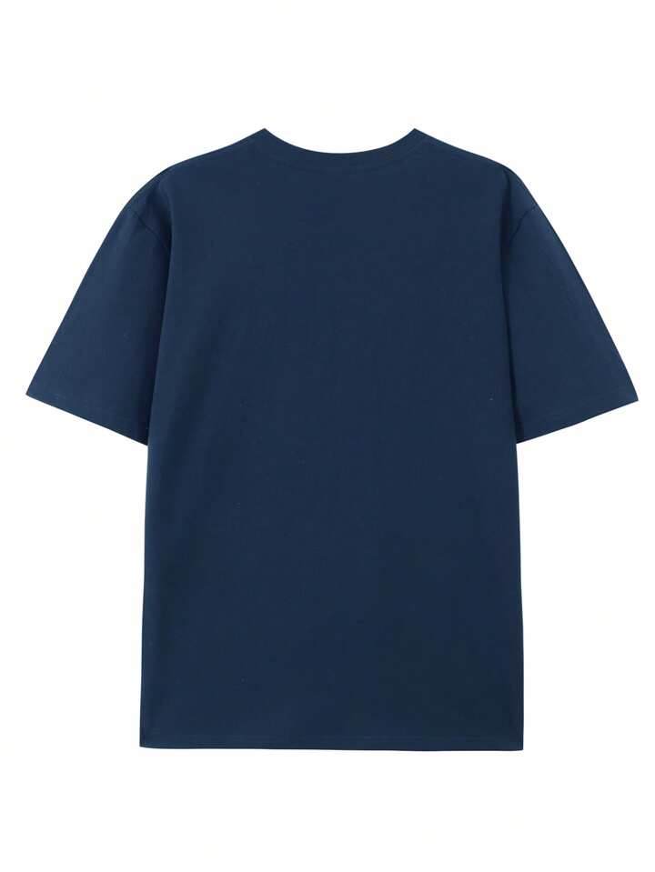 VHUTHK (220 Cotton T-Shirt) Men's Summer Round Neck Short