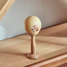 带有可爱松鼠图案的木制乐器玩具，可刺激感官和促进协调发展，是音乐教育、圣诞节和生日礼物的理想选择 - 彩色 - 查看 15