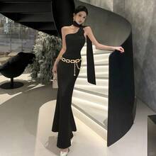 Street 1pcAdjustable Metal Square Waist Chain Belt Body Chain Suitable For Ladies And Girls Dress Dress Jeans Pants Belt Fashion Accessories Halloween Summer, School Fall, Autumn, Halloween - Gold - View 13