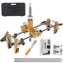 1 Set Door Lock Installation Tool Kit, For DIY Wood Door Lock Hole Drilling And Installation/Replacement - Multicolor - View 2