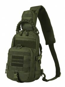 Multi-Function Sports Chest Bag, Outdoor Sports Sling Bag, Crossbody Bag With Multiple Pockets, Suitable For Hiking, Trekking, Camping And Various Outdoor Activities