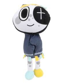 25cm/9.84in Star Time Astro Starry Night Astro Plush Cross Eye Clown Stuffed Animals Plushies Decorate Creative Gifts For Kids Birthday Party Home Girls Room Decor Game Enthusiast Collector