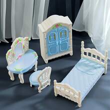 Accesorios en miniatura para casa de muñecas, set de muebles para casa de muñecas de múltiples piezas, regalos pequeños multiescenario, regalo DIY para niños y niñas, juguetes de casita, regalos de cumpleaños - forma - Ver 6