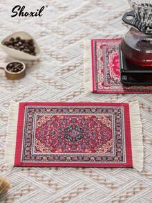 shoxil 1 件咖啡杯垫、咖啡垫、咖啡垫、饮料杯垫、桌垫、鼠标垫、防滑耐热吸水垫、咖啡角垫，适合放在杯子/马克杯/玻璃杯/咖啡机/咖啡机/咖啡壶/咖啡配件下 - 咖啡墊 - 查看 5