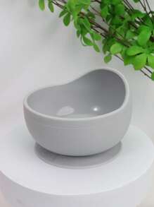 Thickened Silicone Bowl, Suction Cup Bowl Heat-Resistant Food Bowl, Feeding Tableware Complementary Food Bowl,