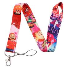 Disney 1pc Disney Keychain, Phone Lanyard With Monsters University, Peter Pan Design, Suitable For Backpacks, Bags, And Clothes, Perfect Gift For Friends Car Accessories Bag Charm School