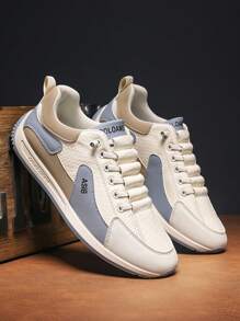 Herren Lässig Sneaker, flache atmungsaktive Outdoor Trekking und Wanderschuhe, vielseitige tägliche Studentenschuhe