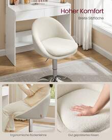 Dining Chairs - Cremeweiß - 查看 4