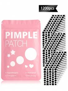 星形脸贴 - 装饰贴纸，温和不刺激，防水透气，日常必备，方便携带，适合旅行、聚会、化妆技巧分享，也是拍照的完美道具