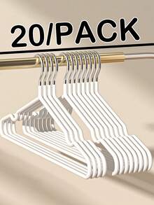 10/20/40Pcs/Set Anti Slip Dipping Adult Clothes Hanger, Dormitory Home Clothes Rack, Dry And Wet Dual-Use Anti Slip Clothes Hanger - Multicolor - View 22