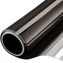 Película reflectante para ventana de espejo de un solo sentido, privacidad durante el día, anti-UV, con adhesión estática, película decorativa removible para ventanas, color plateado - Multicolor - Ver 20