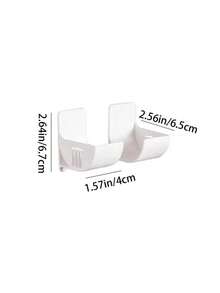 Conjunto de 4 prateleiras para organização de cozinha - Suporte para filme plástico, Dispensador de saco de lixo, Adequado para cozinha, banheiro, sala de jantar, armário, porta lateral de geladeira